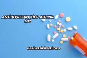 Antidepresan Kilo Aldırır mı?