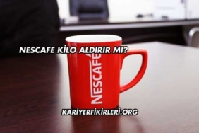 Nescafe Kilo Aldırır mı?